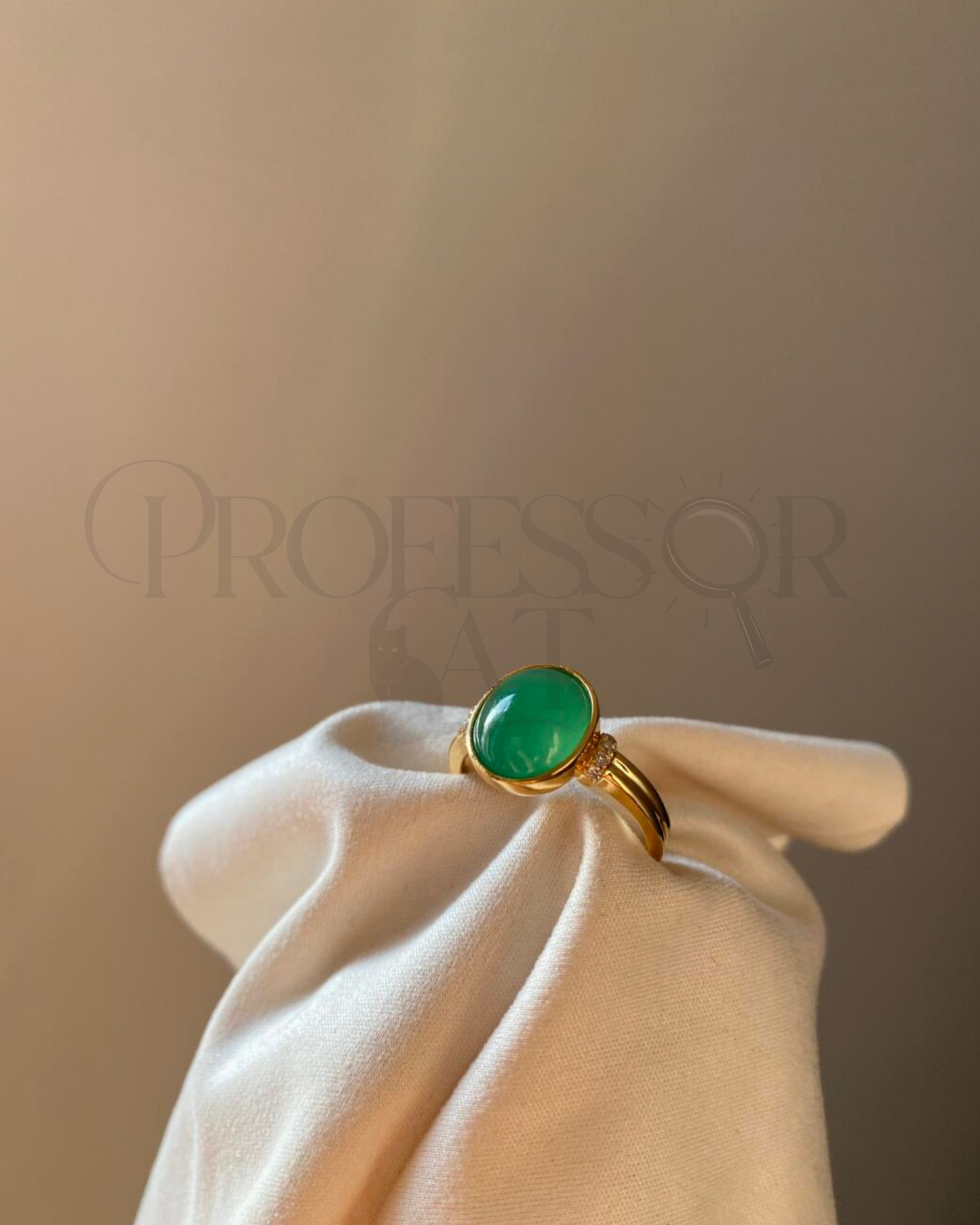 PROFCATJADE Aura Jade Ring