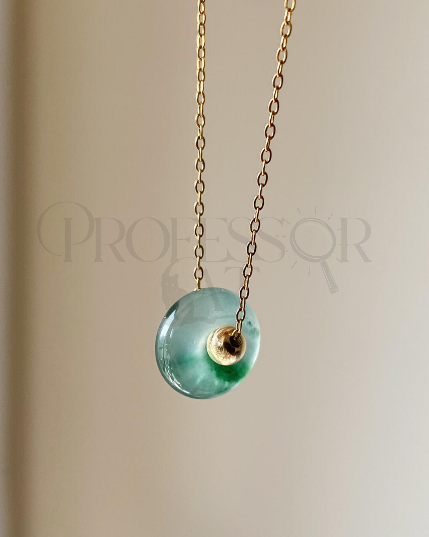 PROFCATJADE Aura Ping An Pendant