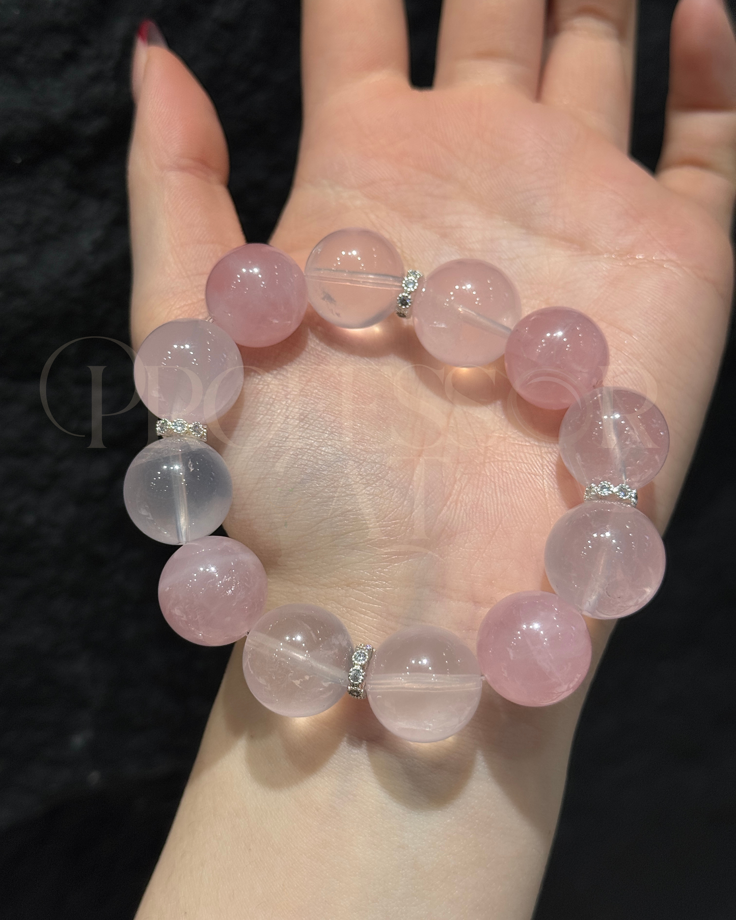 PROFCAT Rose Quartz Crystal Bracelets