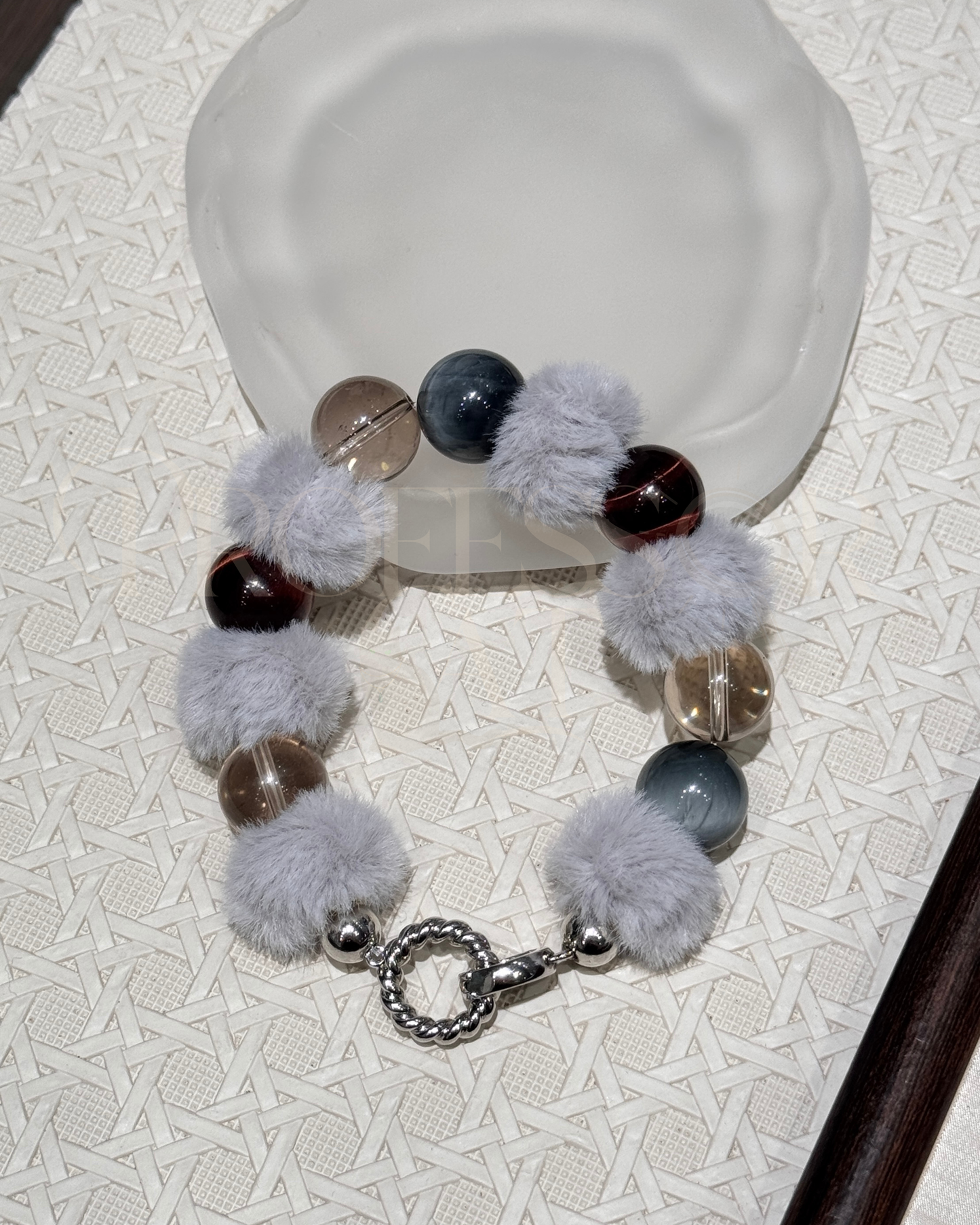 PROFCAT Pom-pom Style Crystal Bracelet
